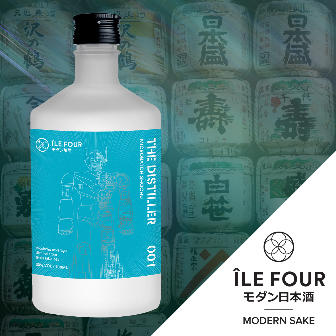 shochu 2本セット THE DISTILLER Shochu – Île Four